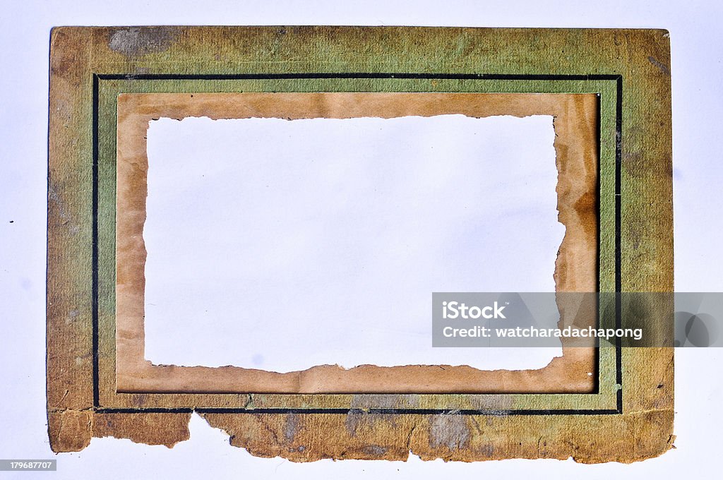 Velho papel foto frame - Foto de stock de Abstrato royalty-free