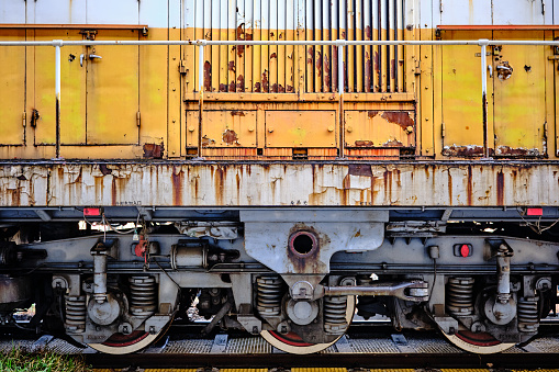if a train is discarded, hin ends up in a train graveyard