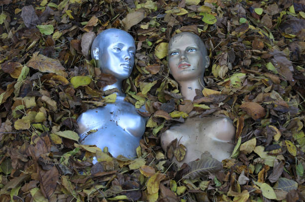 istock old mannequin in autumn leaves 1796897076