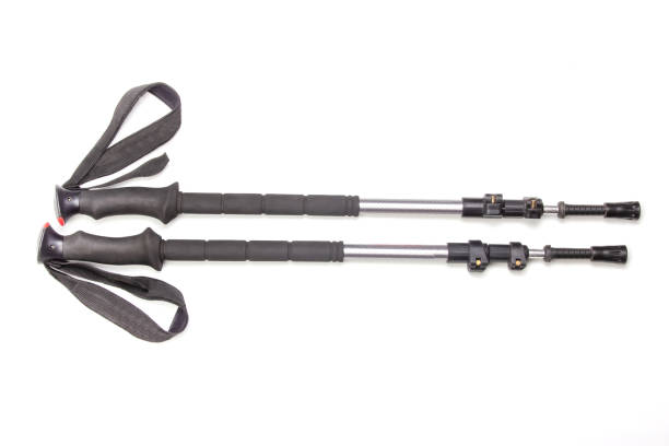 istock trekking poles for hiking on a white background 1796917146