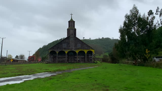 Church in Chiloé Island (Chile)