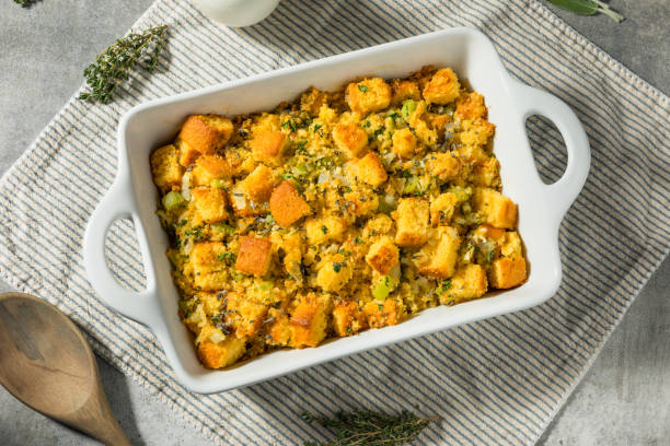 istock Homemade American Cornbread Stuffing with Sage 1796930926
