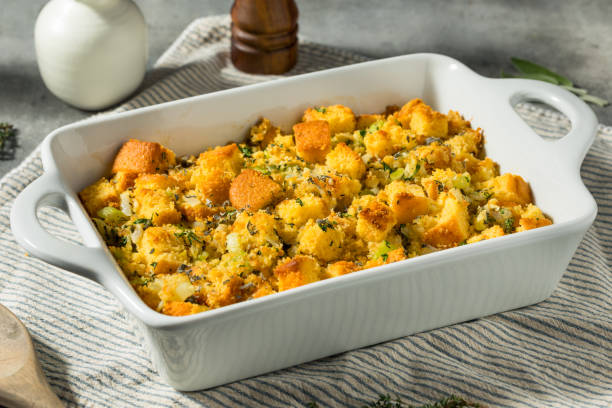 istock Homemade American Cornbread Stuffing with Sage 1796931539