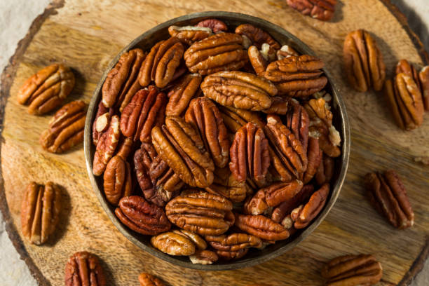 istock Raw Organic Dry Pecan Nuts 1796943412