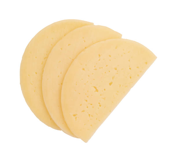 istock round sliced cheese isolated on white background 1796944634