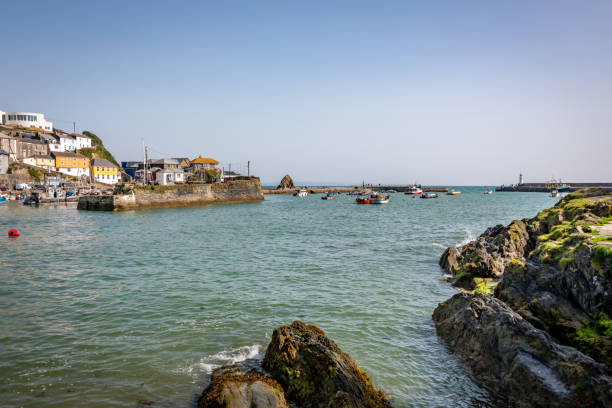 istock Rocky coastline at Mevagissey 1796963601