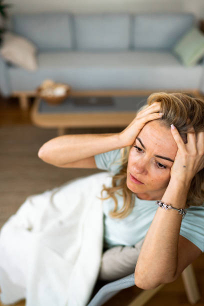 istock Woman feeling unhappy at home 1796969997