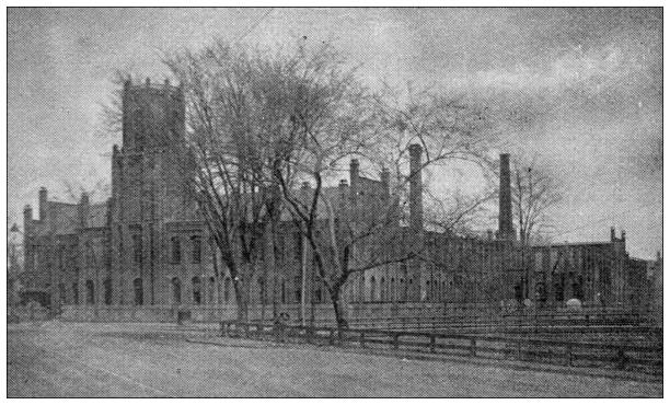 istock Antique image of Hampden County, Massachusetts: Springfield, Watershops 1796998656