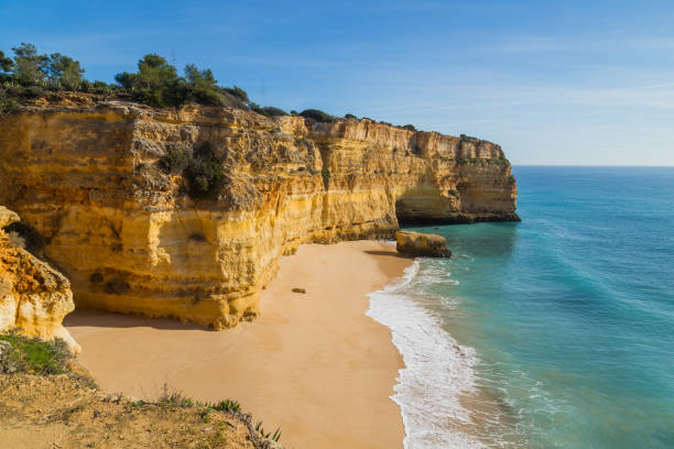 istock beach of Praia da Marinha 1797013795