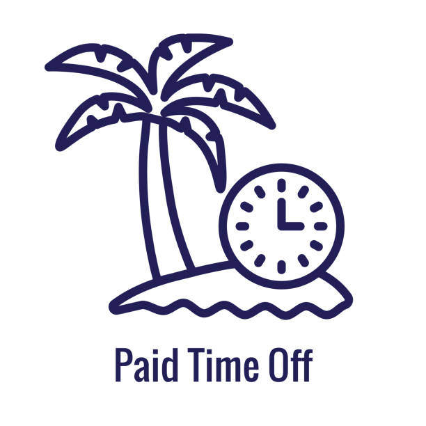 Paid Family Leave Benefits - PFL Benefits include sick time, paid time off, vacation benefits, death in the family, maternity, paternity leave, and other PTO Paid Family Leave Benefits - PFL Benefits - sick time, paid time off, vacation benefits, death in the family, maternity, paternity leave, other PTO paternity stock illustrations