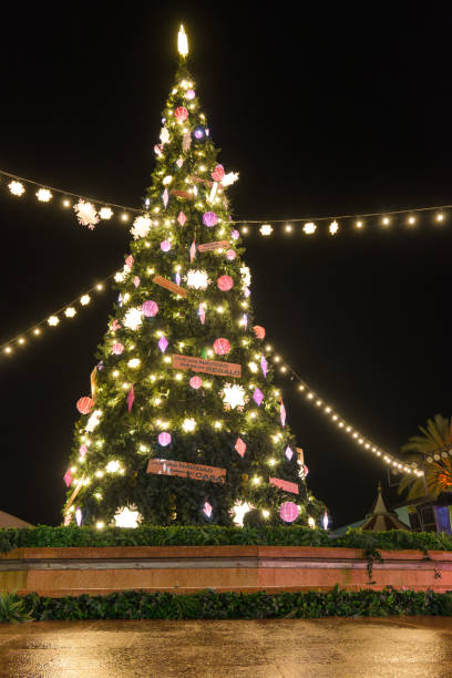 istock Christmas tree at Pra a do Com rcio in Mallorca 1797024191