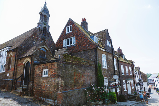 Rye, England - June 13, 2023: Rye, Sussex, England.