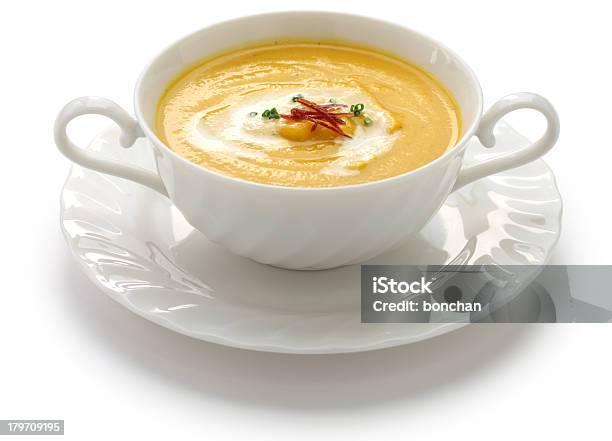 Foto de Butternuts Sopa De Abóbora e mais fotos de stock de Abóbora - Abóbora, Abóbora Butternut, Alimentação Saudável