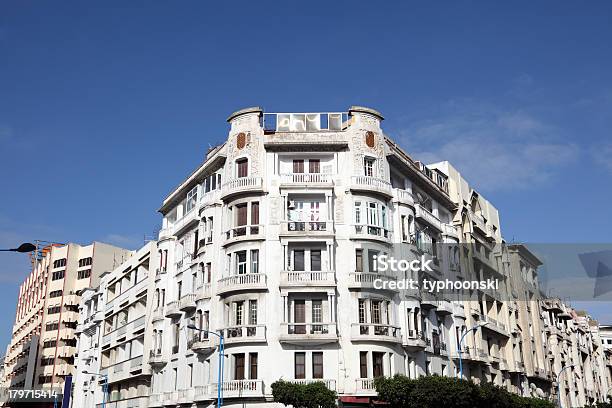 Artdecogebäude In Casablanca Marokko Stockfoto und mehr Bilder von Casablanca - Casablanca, Art Deco, Architektur