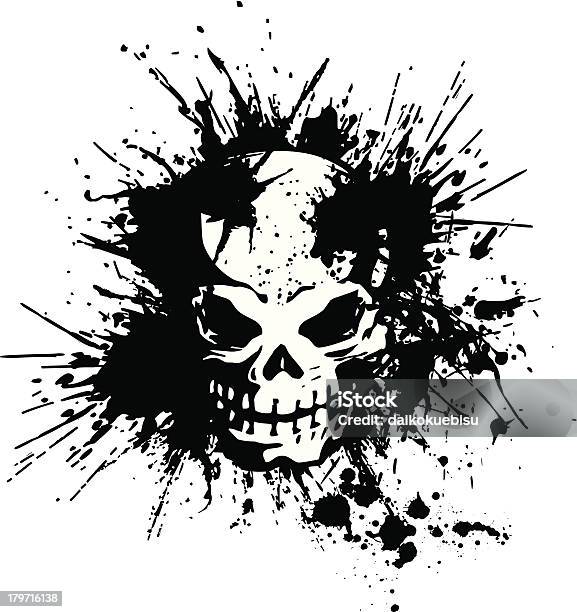 Skull Stock Illustration - Download Image Now - Abstract, Anger, Animal Skull