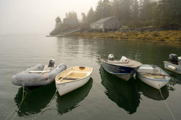 Boats in Fox Islands Thoroughfare - Vinalhaven