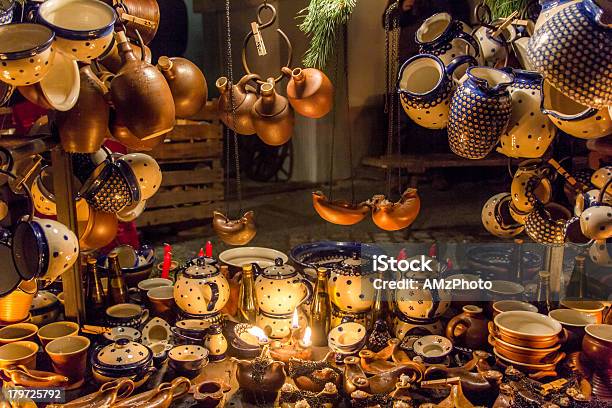 Pots And Jugs Stock Photo - Download Image Now - Esslingen, Christmas, Casserole