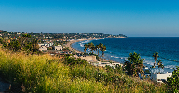 California Coastline Overlooking Broad Beach and Zuma Beach up to Point Dume