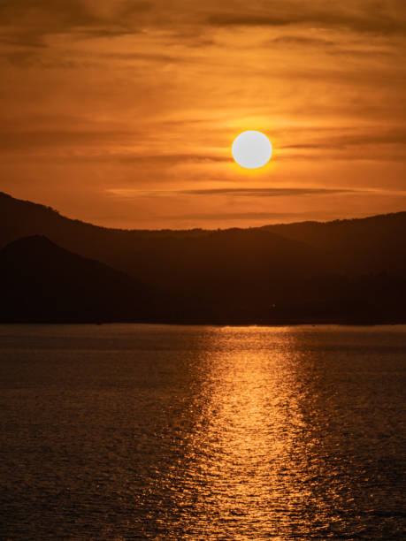 istock Sunset in front of Cannes at golden hour 1797334931