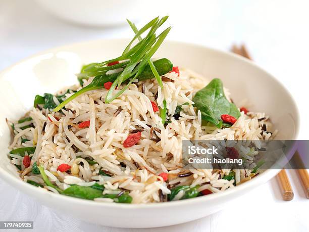 Rice Salad Stockfoto und mehr Bilder von Basmati-Reis - Basmati-Reis, Salat - Speisen, Wasserreis - Nahrungsmittel