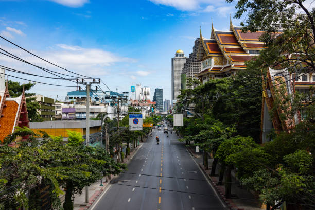 Charoen Krung Road View From Bridge