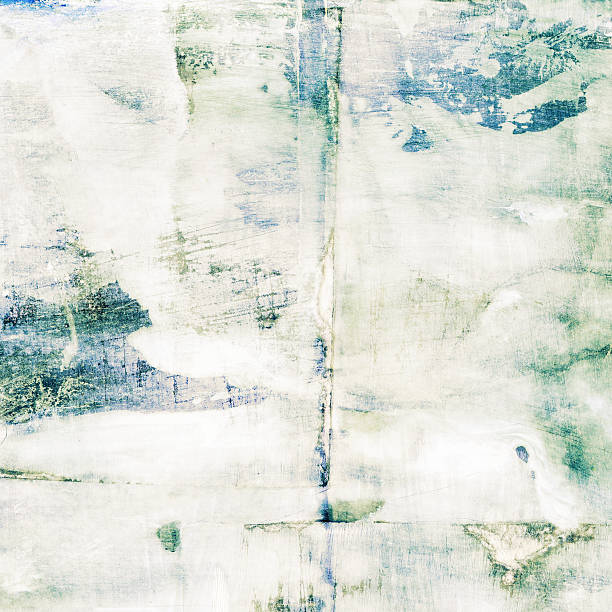 istock Abstract watercolor painting with collage paper texture 179751239