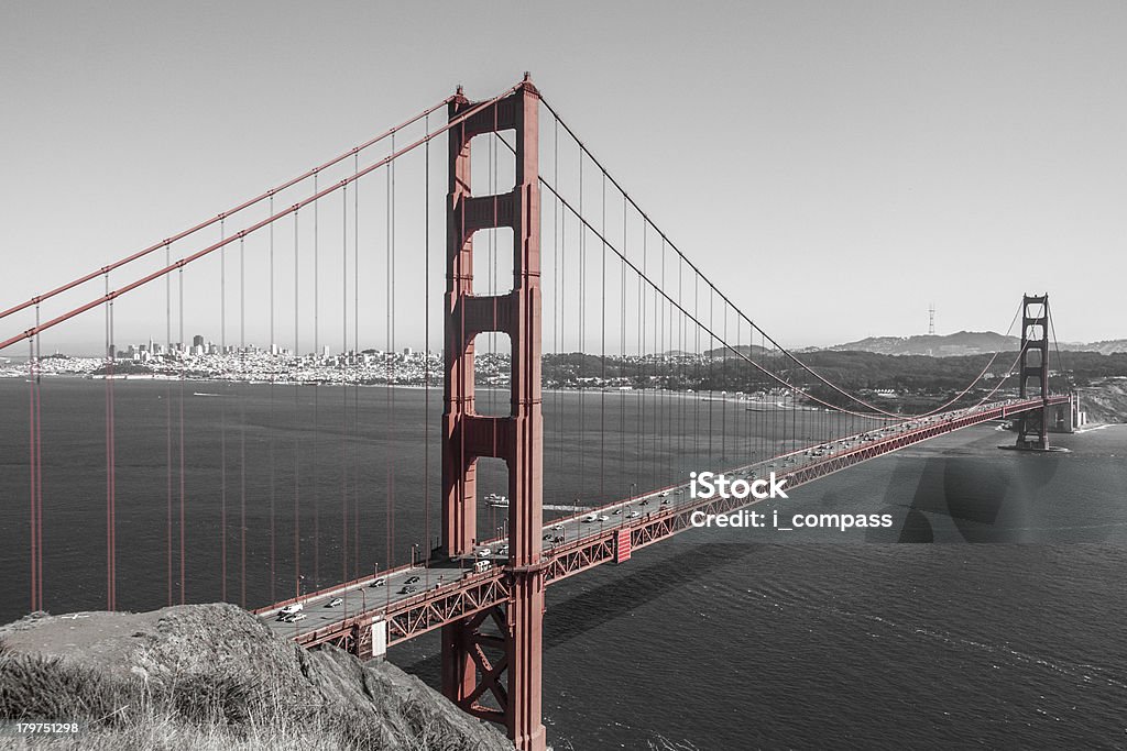 Golden Gate Bridge - Royalty-free Anoitecer Foto de stock