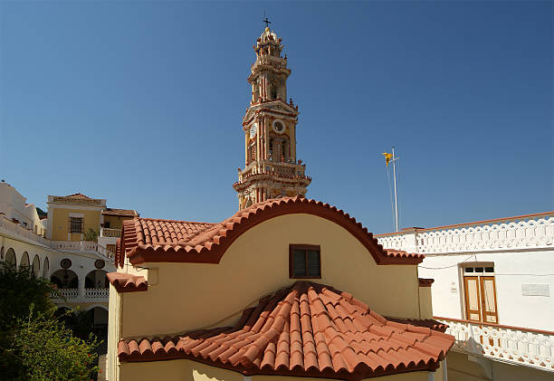 istock Panormitis monastery, Symi island, Greece 179753277