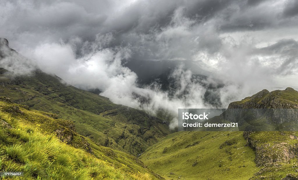 Drakensberge Mountains - Lizenzfrei Afrika Stock-Foto