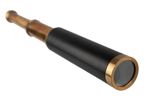 istock Retro vintage spyglass telescope 1797570547