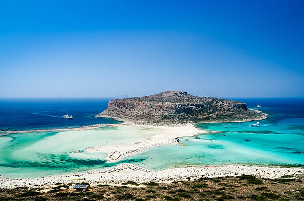 Balos beach in Crete, Greece