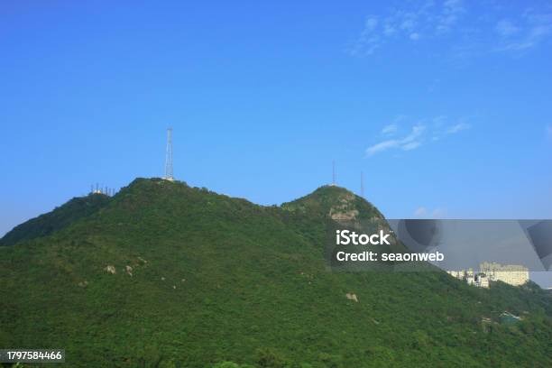 11 Oct 2008 A Residential Buildings At Mid Level Hk Stock Photo - Download Image Now