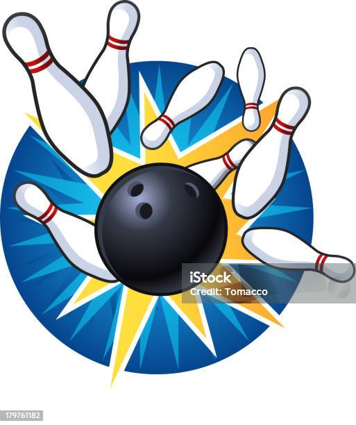 Bowling Strike Stock Illustration - Download Image Now - Bowling Alley, Bowling Strike, Scoreboard