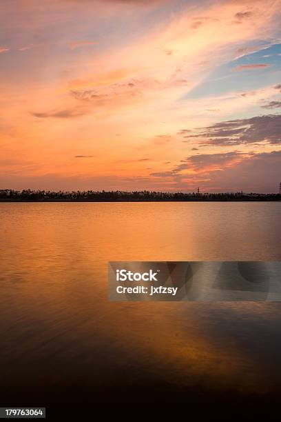 Sunshine Over Lake Stock Photo - Download Image Now - Beauty In Nature, Blue, Bright