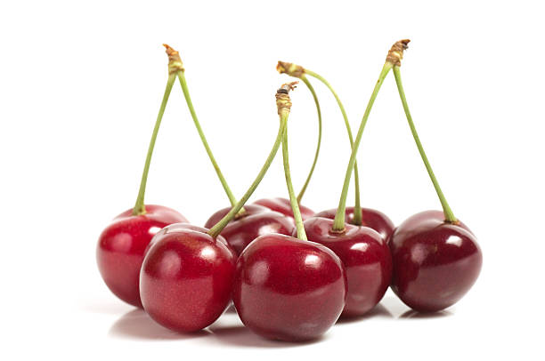 istock Sweet cherries isolated on a white background 179767749