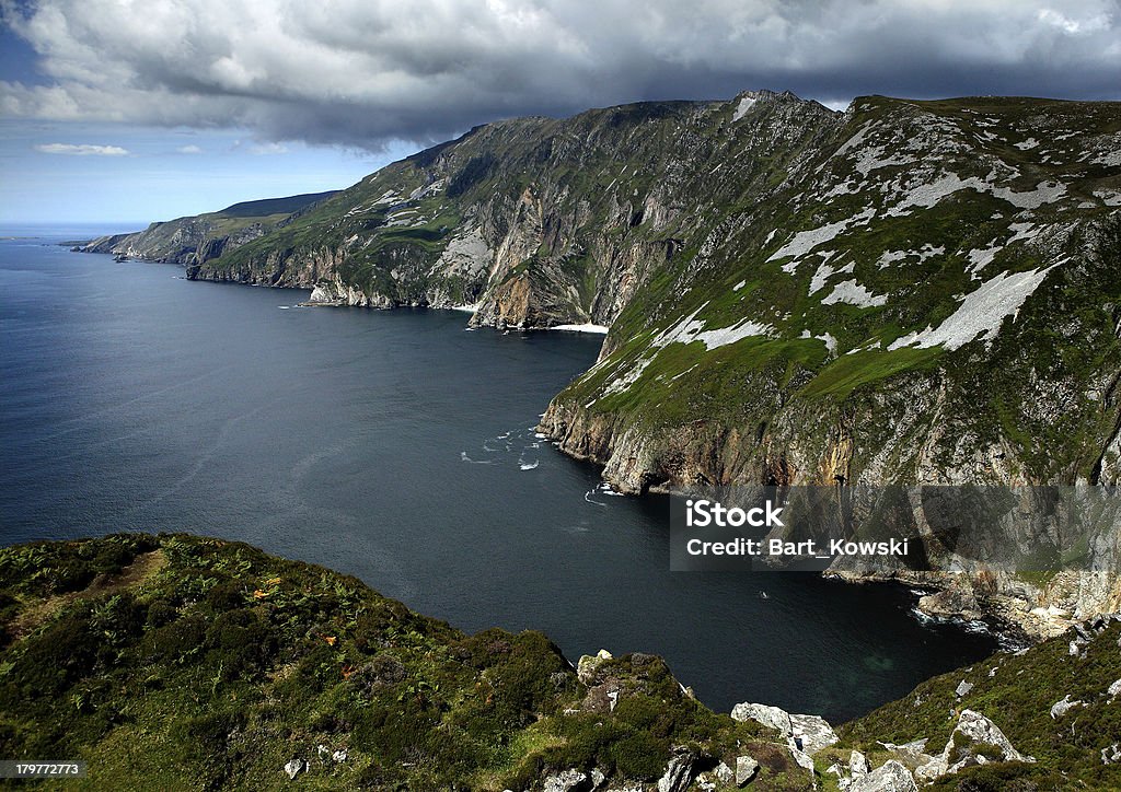 Cliffs of Slieve in County Donegal, Ireland Sports League Stock Photo