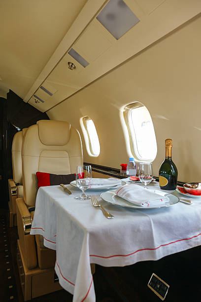 istock Luxury interior aircraft business aviation 179772965