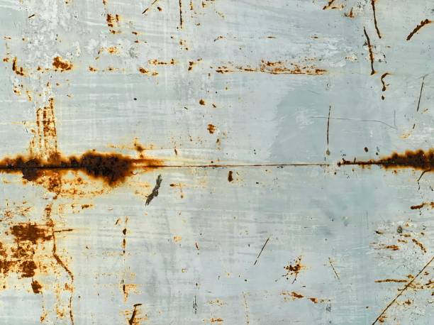 istock texture of an old wooden surface with rusted paint. 1797745794