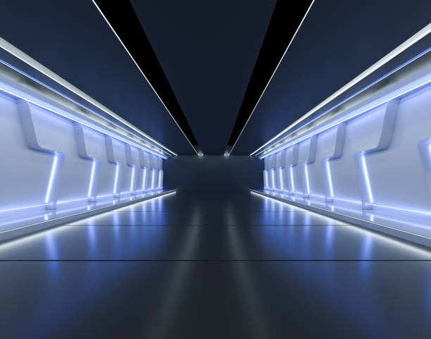 istock 3d illustration abstract corridor with backgrounds 1797767050