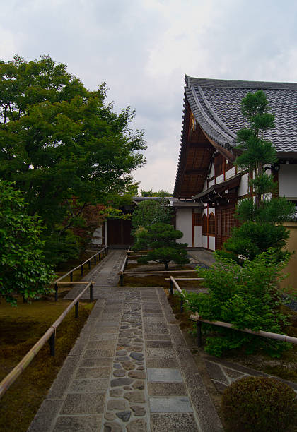 istock Japanese garden and home 179777240