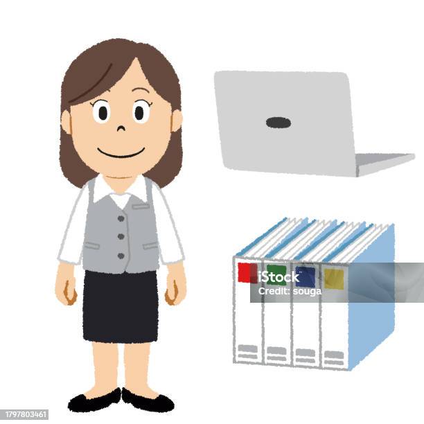 Admin Assistant Graphc Administrative Assistant Stock Illustration - Download Image Now ...