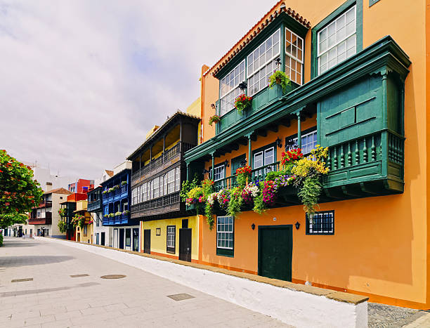 Santa Cruz de La Palma stock photo