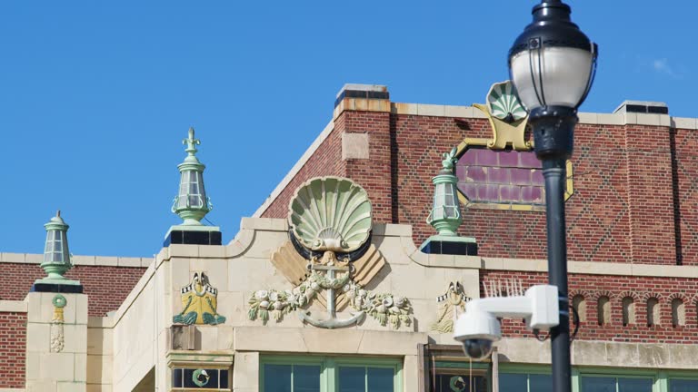 Asbury Park Convention Hall on the Boardwalk in New Jersey