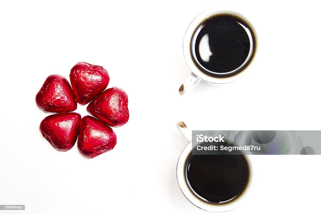 Kaffee und Süßigkeiten - Lizenzfrei Bildkomposition und Technik Stock-Foto