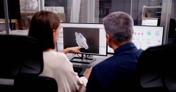 istock Industry Worker in Personal Office Design with Equipment 1797950247