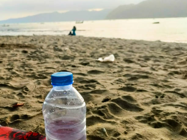 istock Refreshing Sunset Sips A Chilled Oasis in a Bottle with a Beachy Backdrop 1797989290
