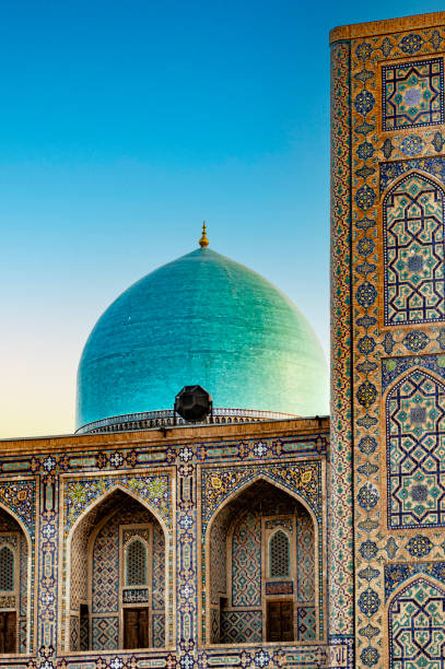 istock Samarkand registan square in the early morning 1797989291
