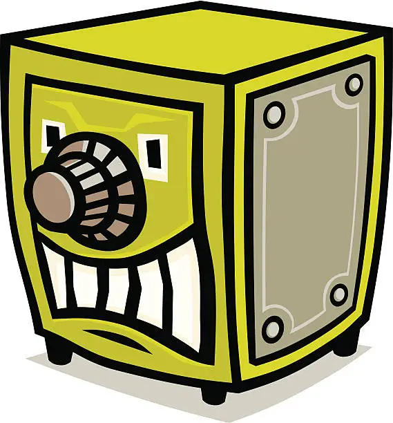 Vector illustration of Green Safe