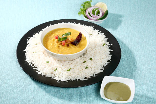 istock Arhar Dal with Rice, Indian Dish 1798078419
