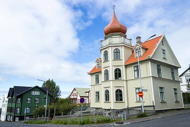 istock Buildings in Reykjavik 179809284